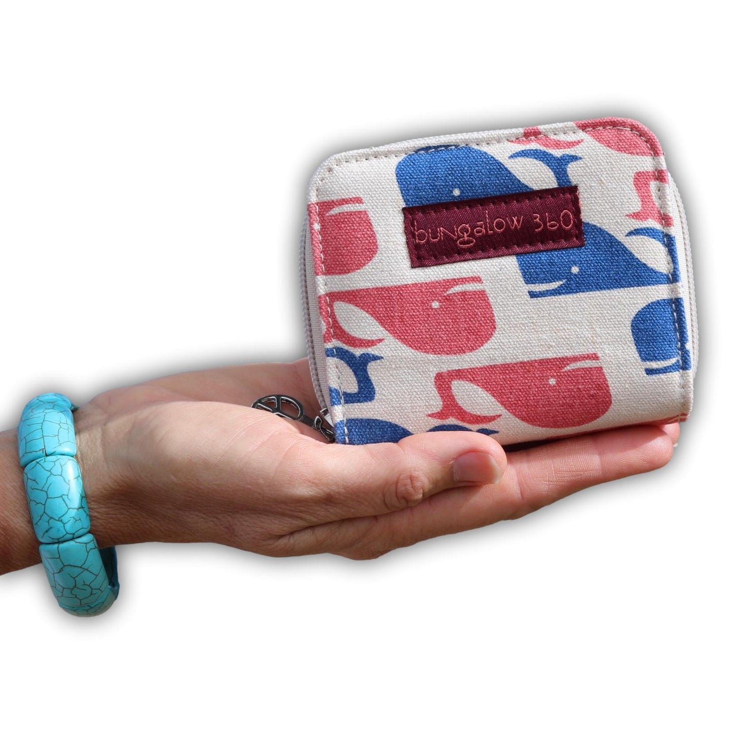 Bill Fold Wallet Retro Whale (SUPER SALE)
