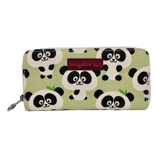 Zip Around Wallet Panda