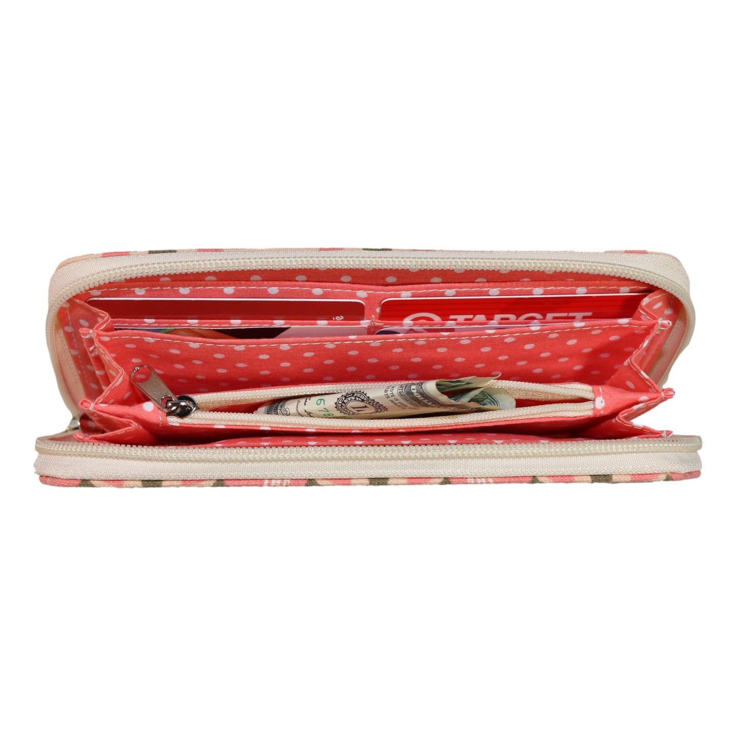 Zip Around Wallet Pig
