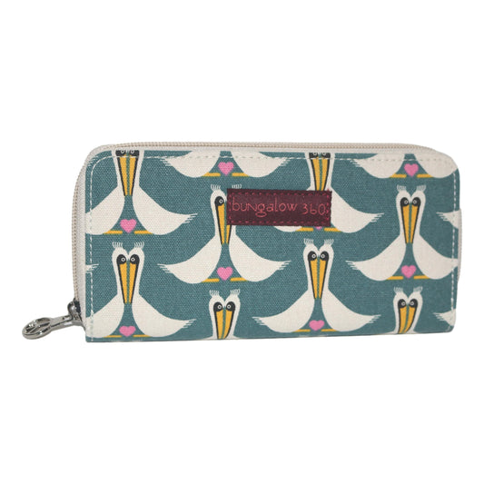 Zip Around Wallet Pelican