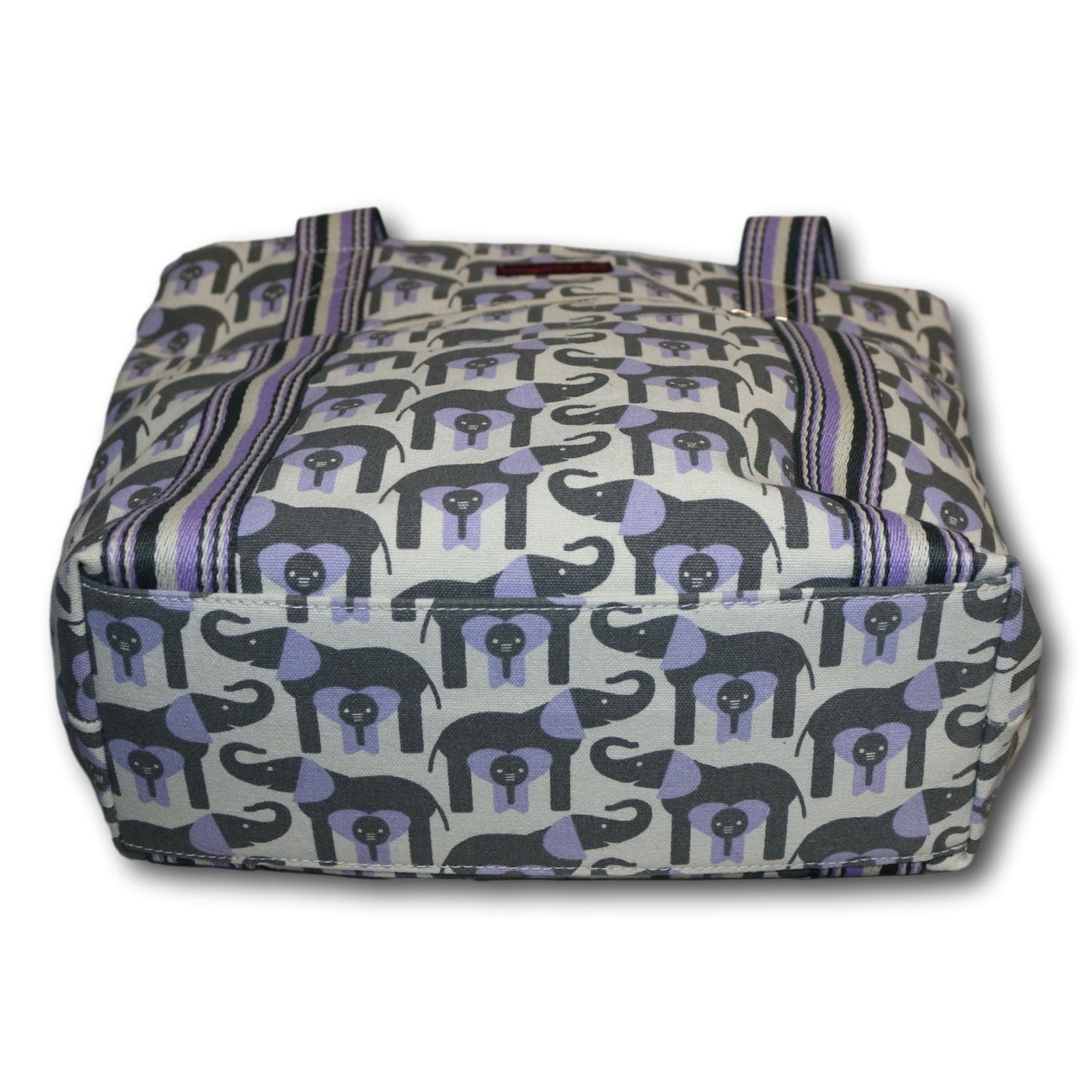 Striped Tote Elephant