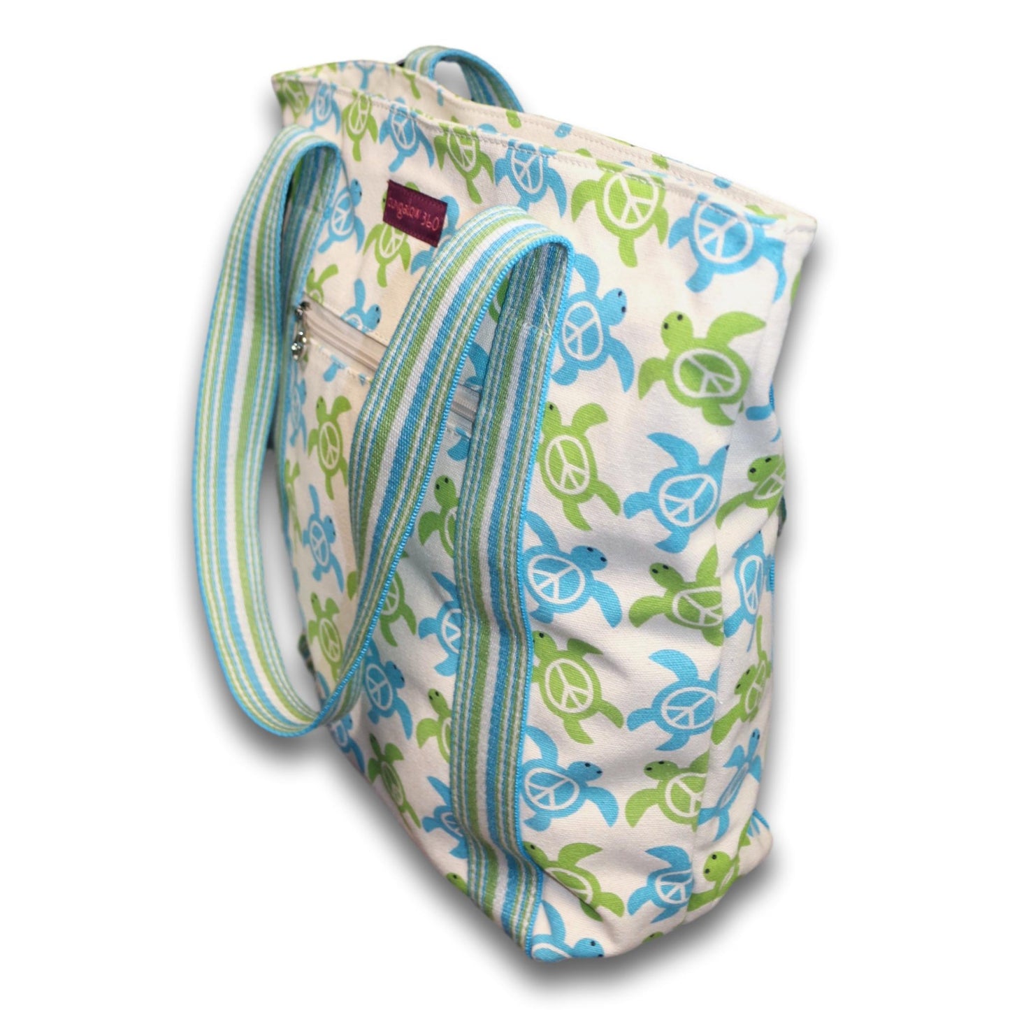 Striped Tote Sea Turtle