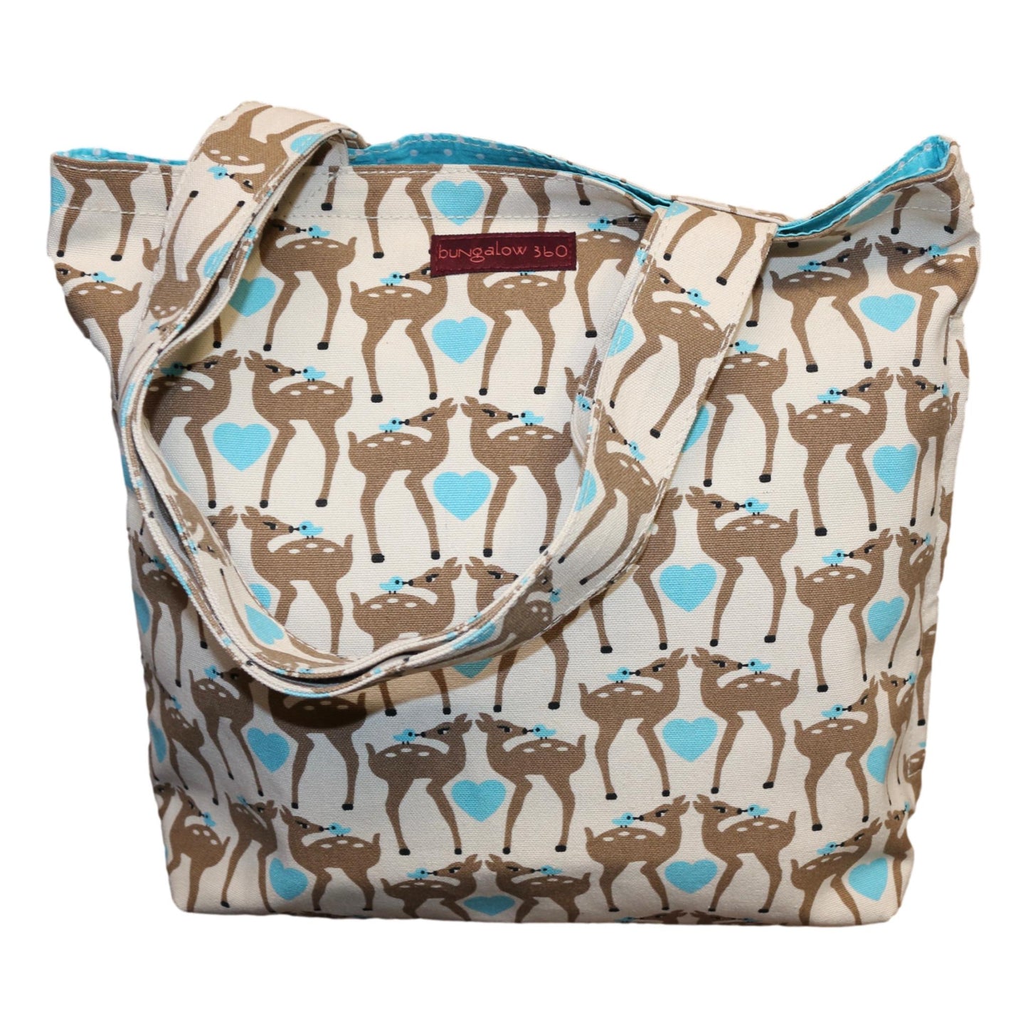 Reversible Tote Deer (Dime Store)