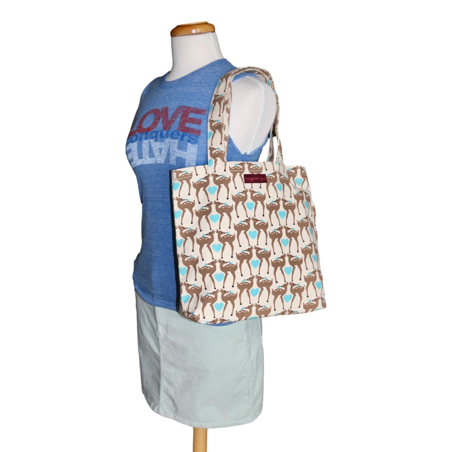 Reversible Tote Deer (Dime Store)