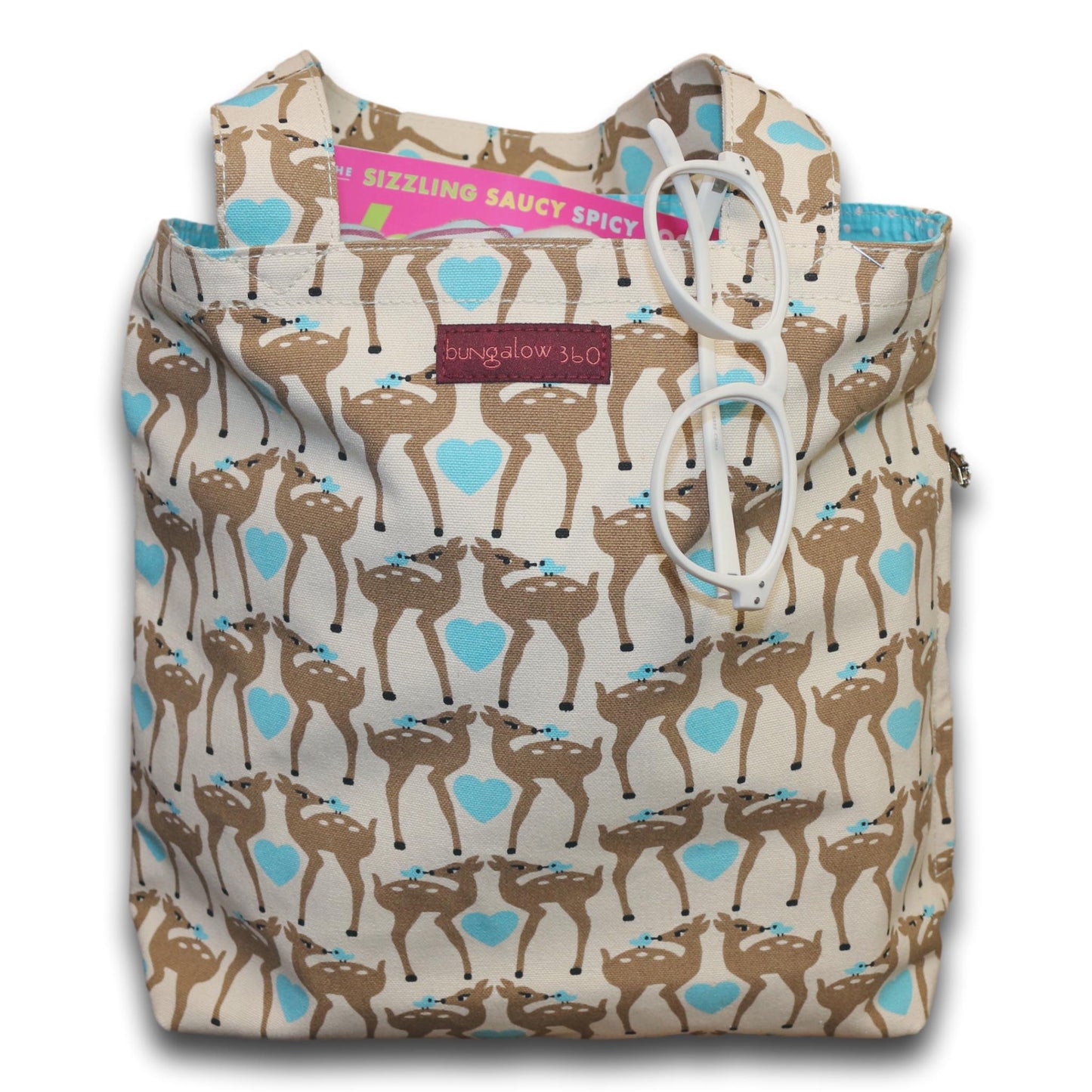Reversible Tote Deer (Dime Store)