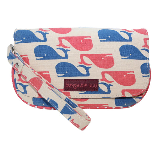 Wristlet Retro Whale