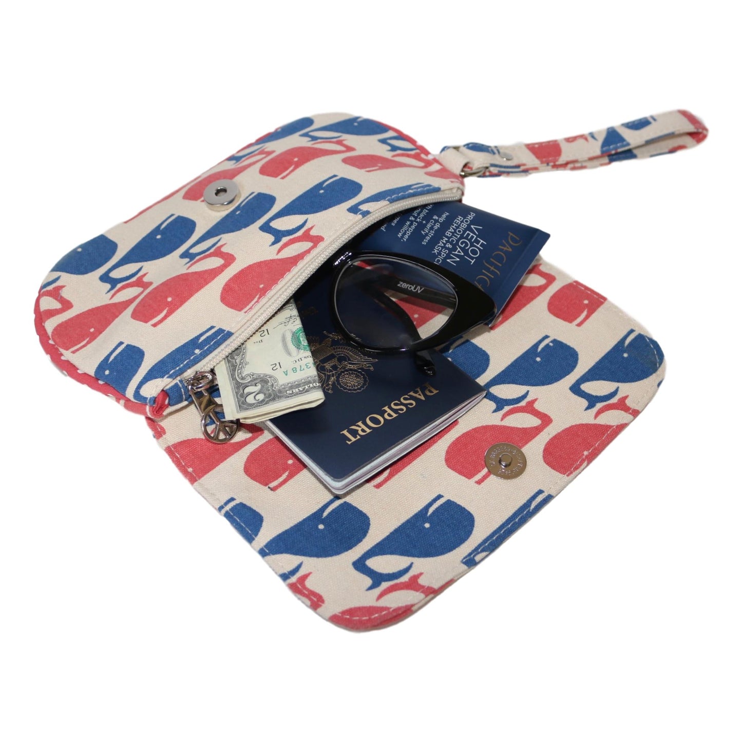 Wristlet Retro Whale