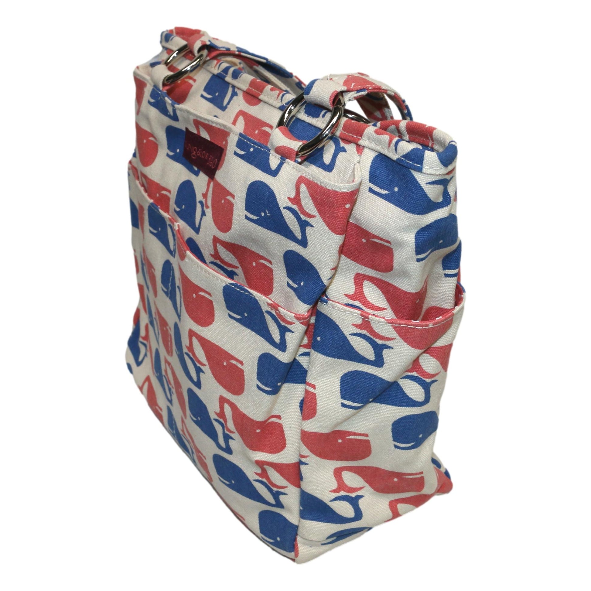 bungaloo 360 mini backpack whale Pocket Bag Retro Whale