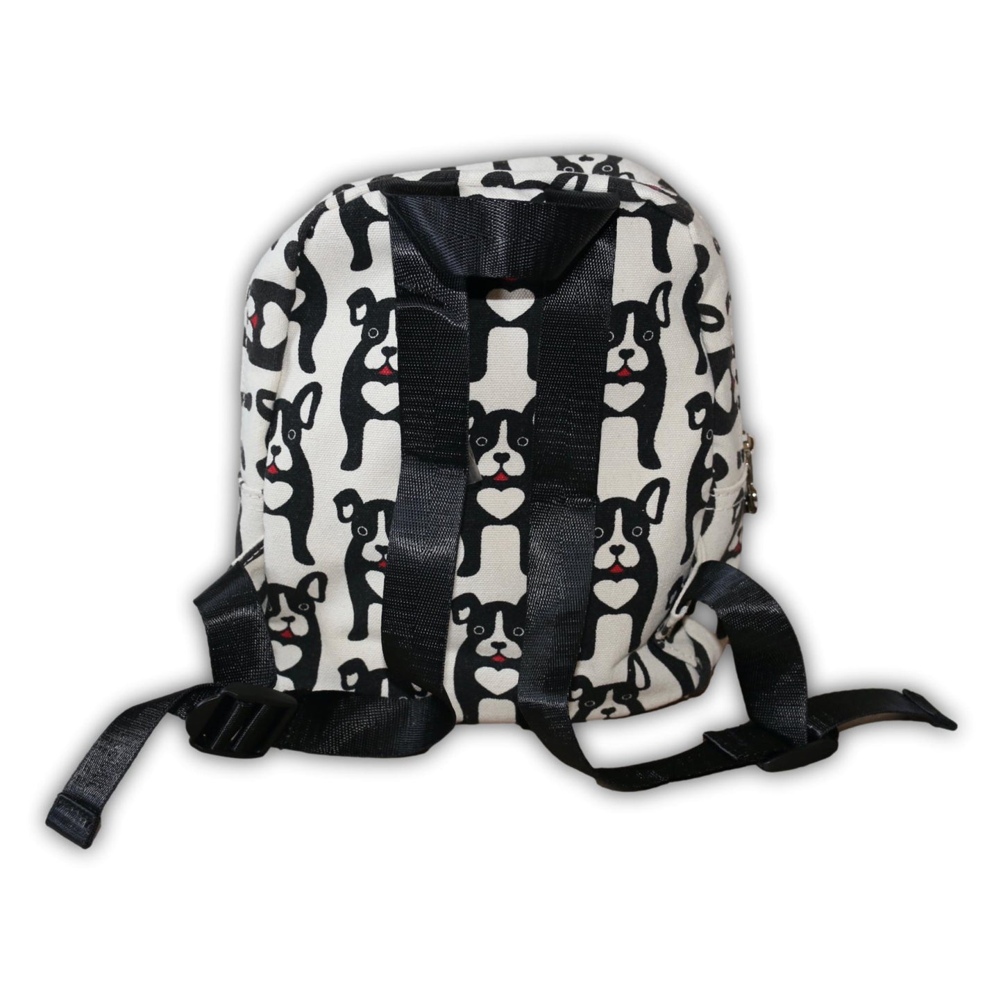 Kids TINY  Backpack Black Dog