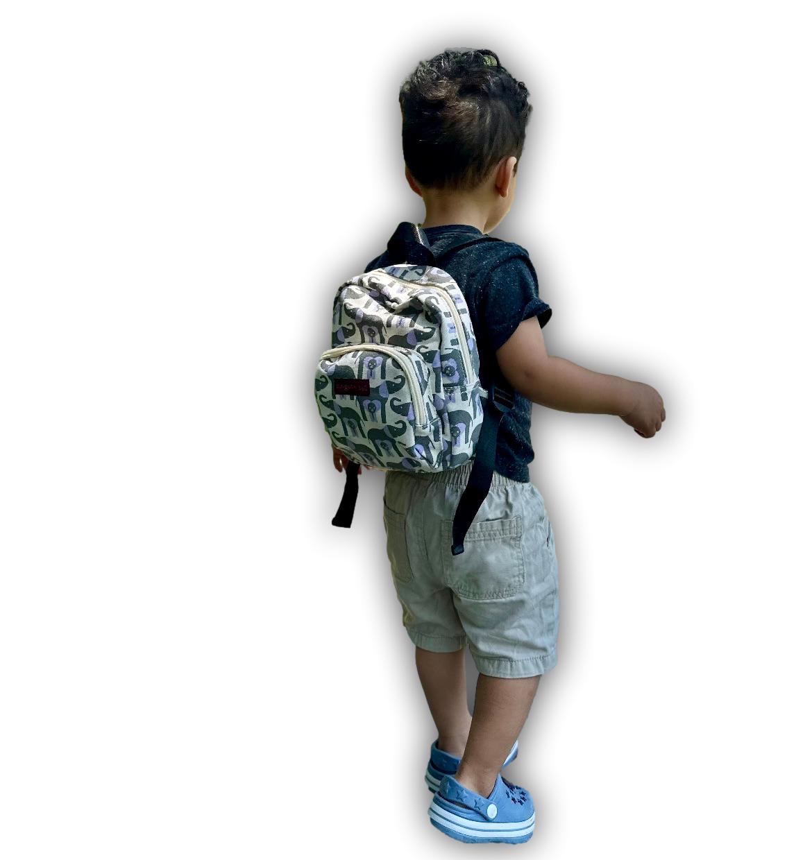 Kids TINY  Backpack Elephant