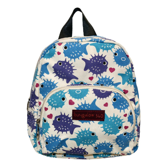 Kids TINY  Backpack Puffer Fish