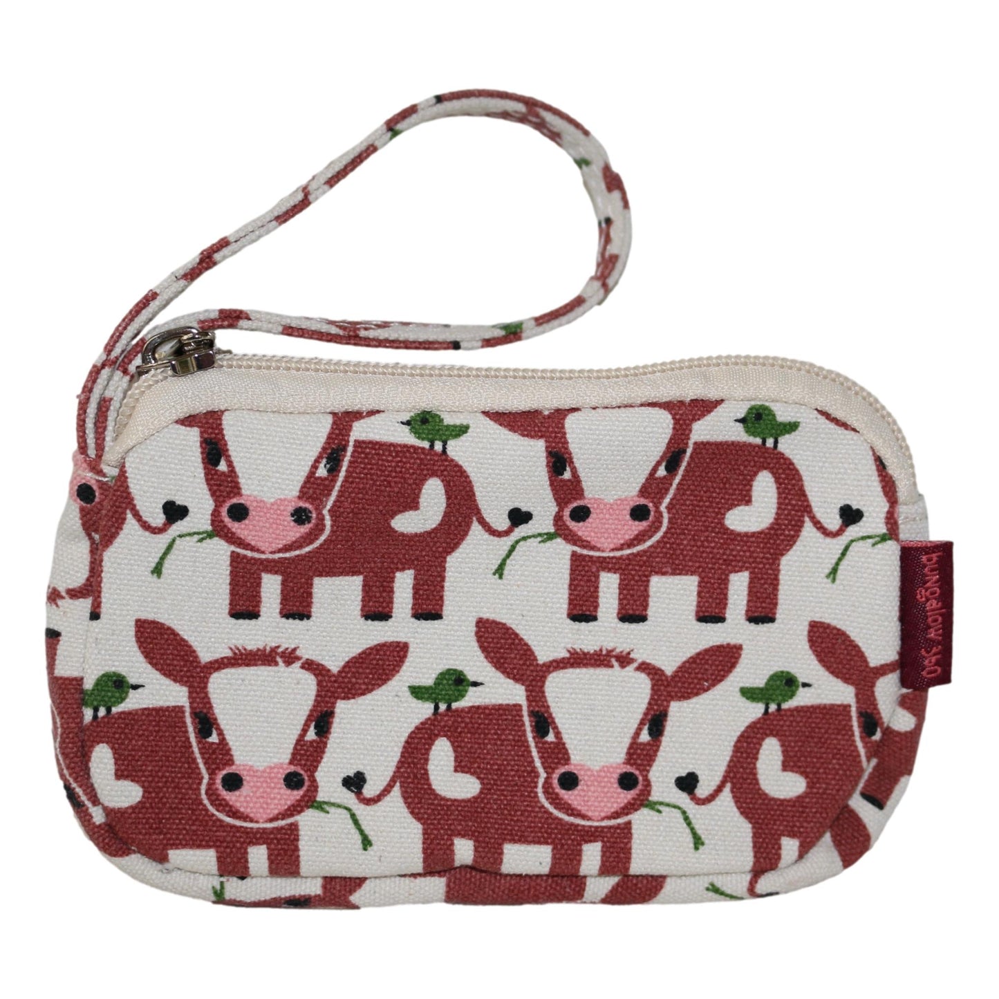 Clutch Coin Purse Cow