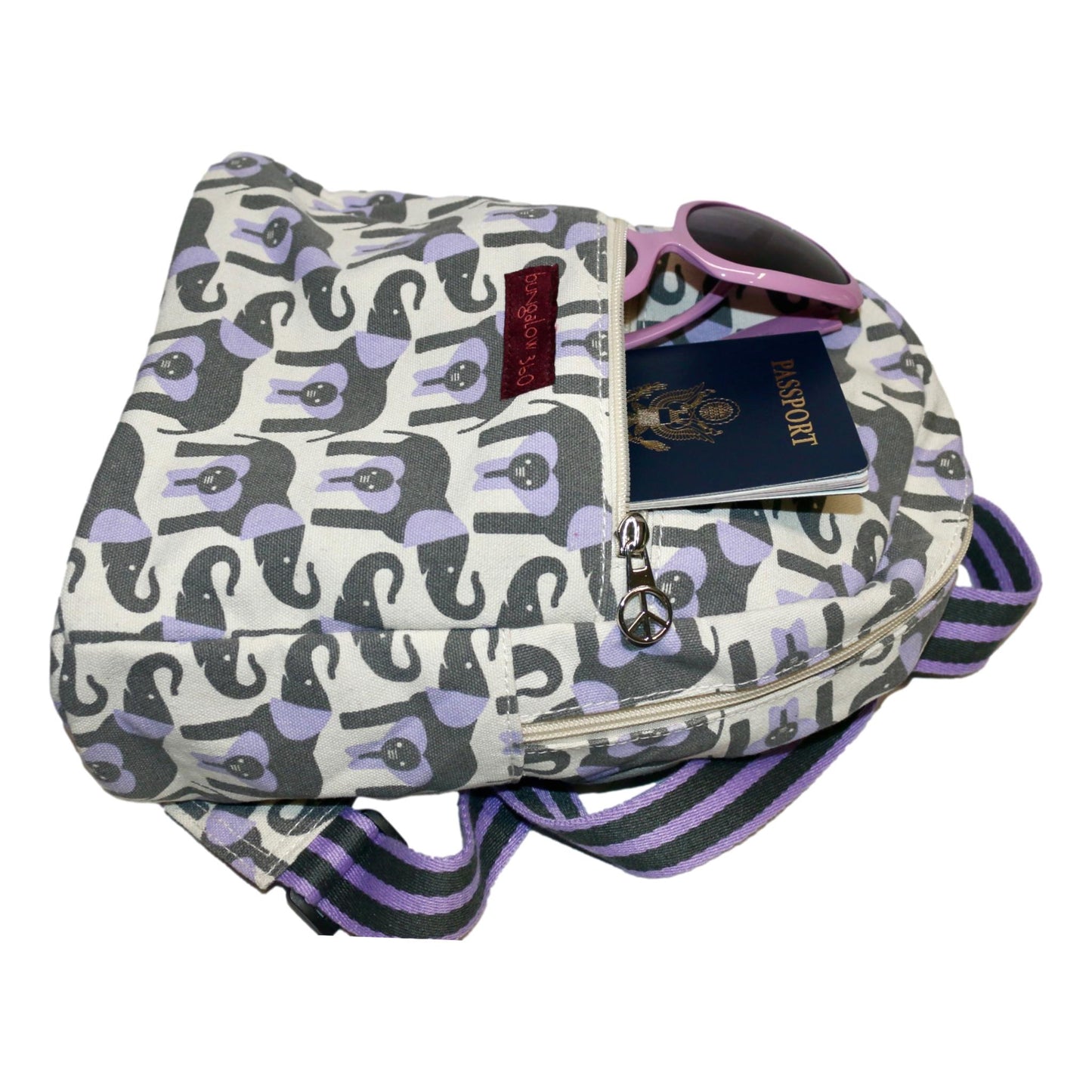 bungalow 360 mini backpack whale Adult Mini Backpack Elephant