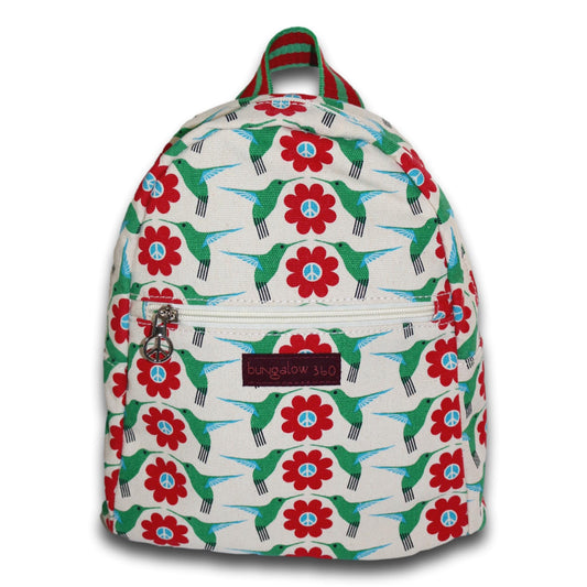 Adult Mini Backpack Hummingbird