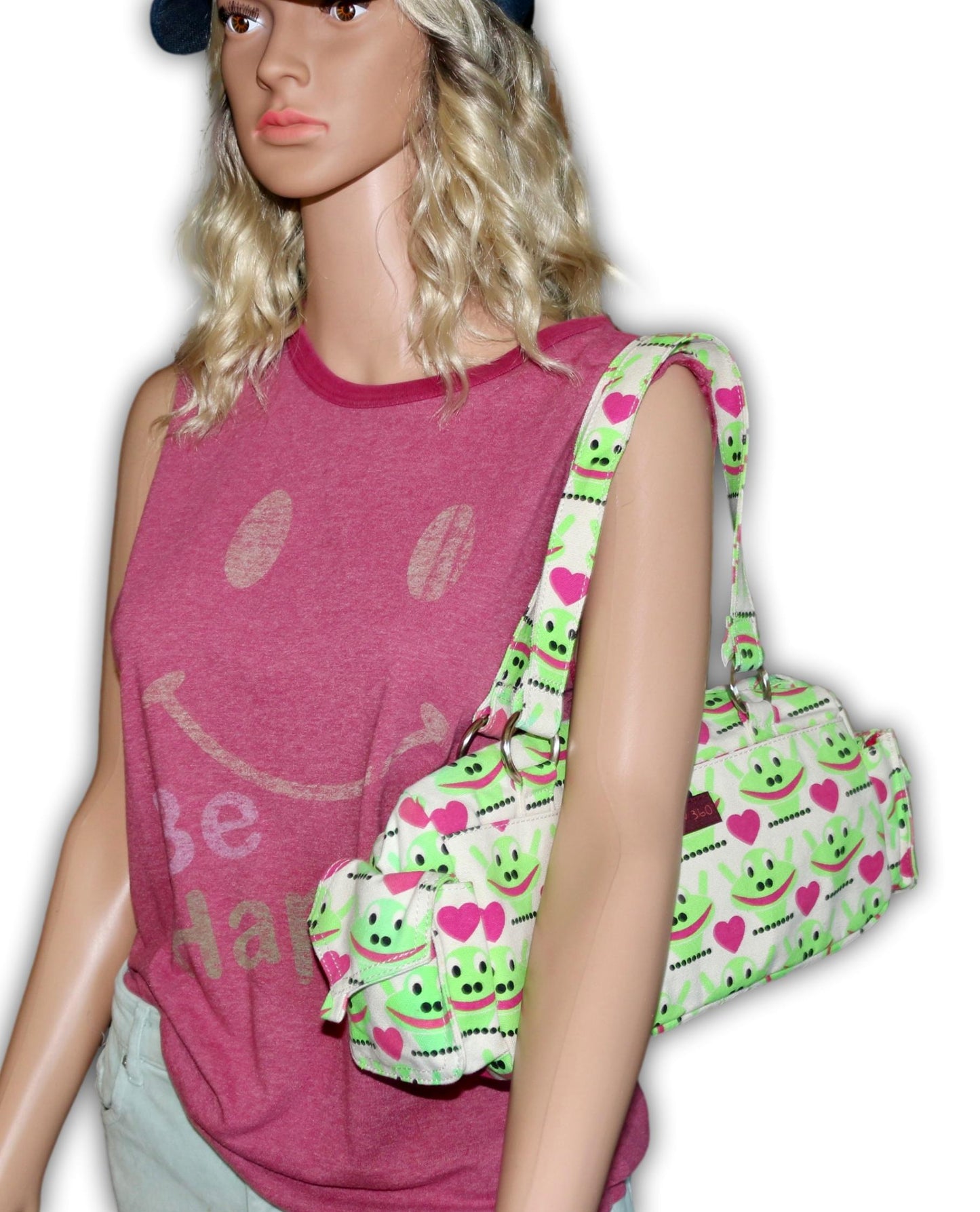 Satchel Alien Frog (Dime Store)