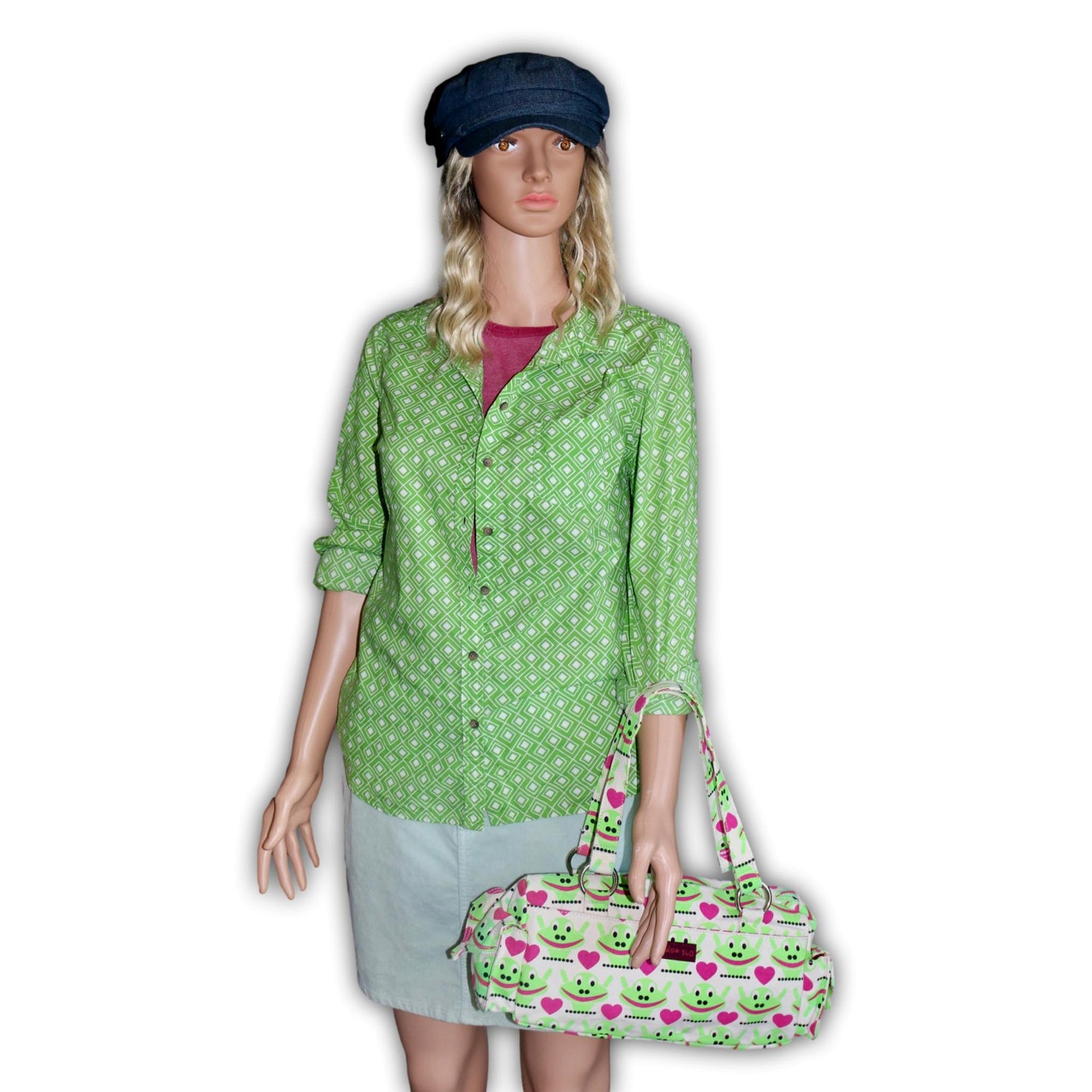 Satchel Alien Frog (Dime Store)