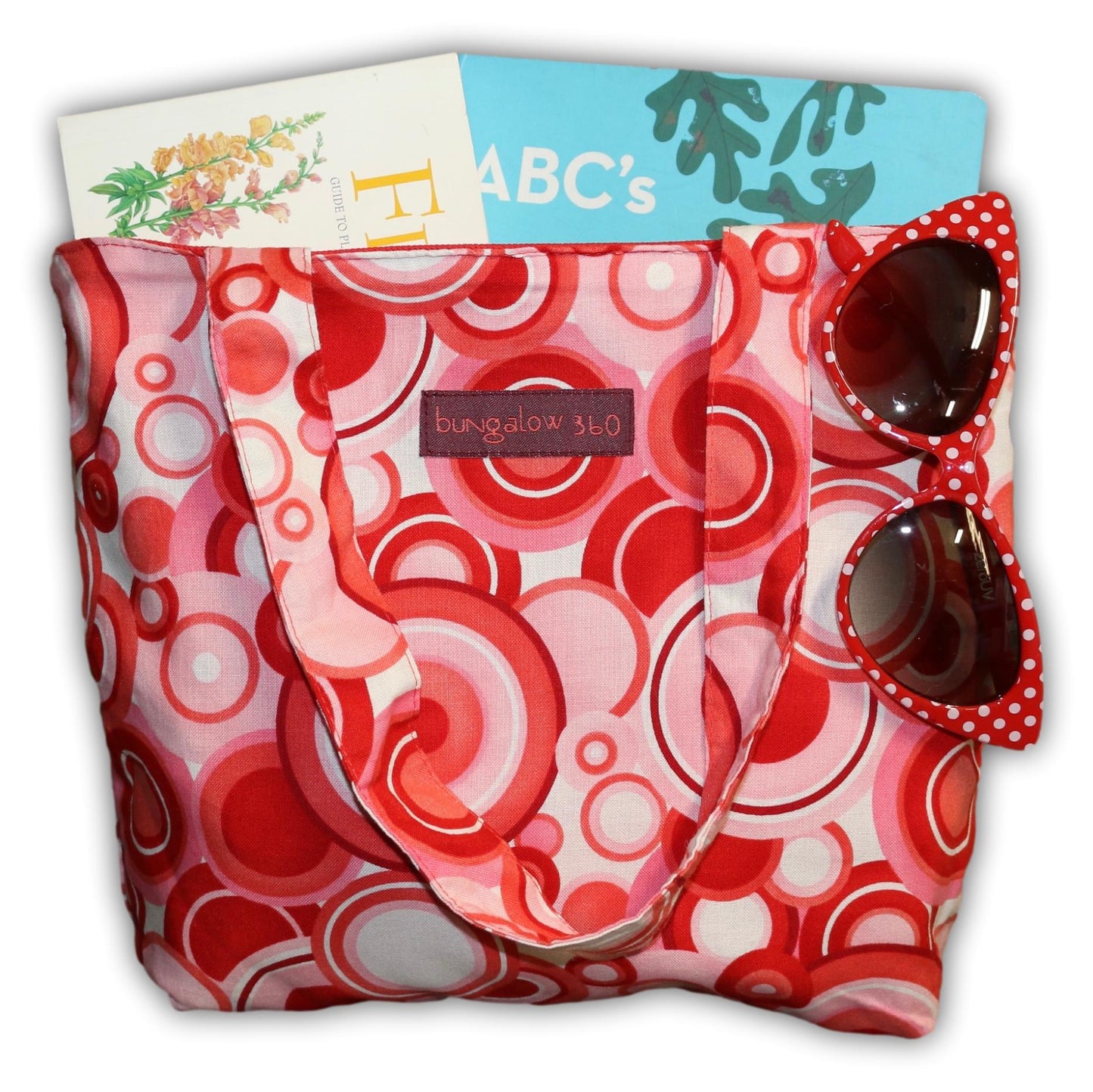 Reversible Vintage Retro Dot Small Tote (Dime Store)