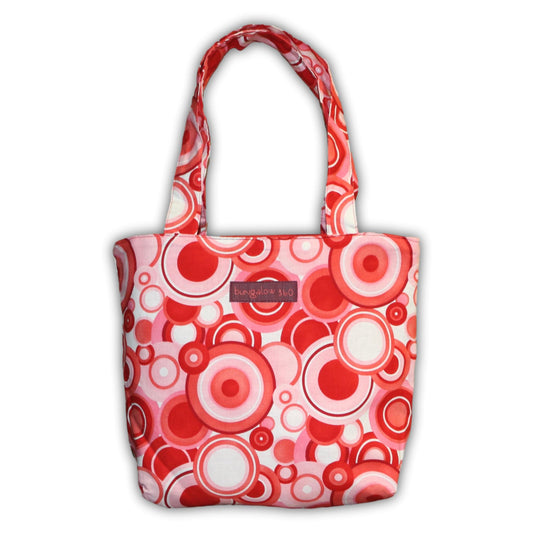 Reversible Vintage Retro Dot Small Tote (Super Sale)