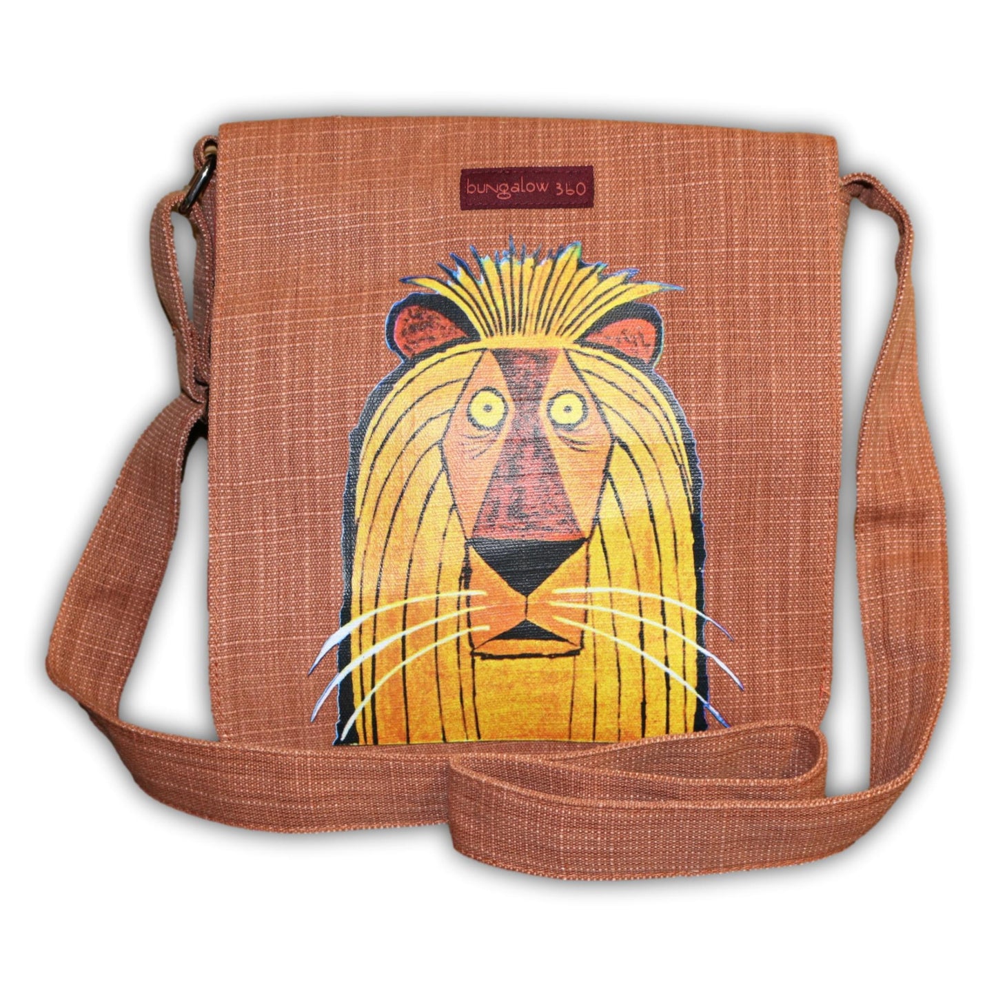 Messenger Bag Rolly Crump Lion (Dime Store)