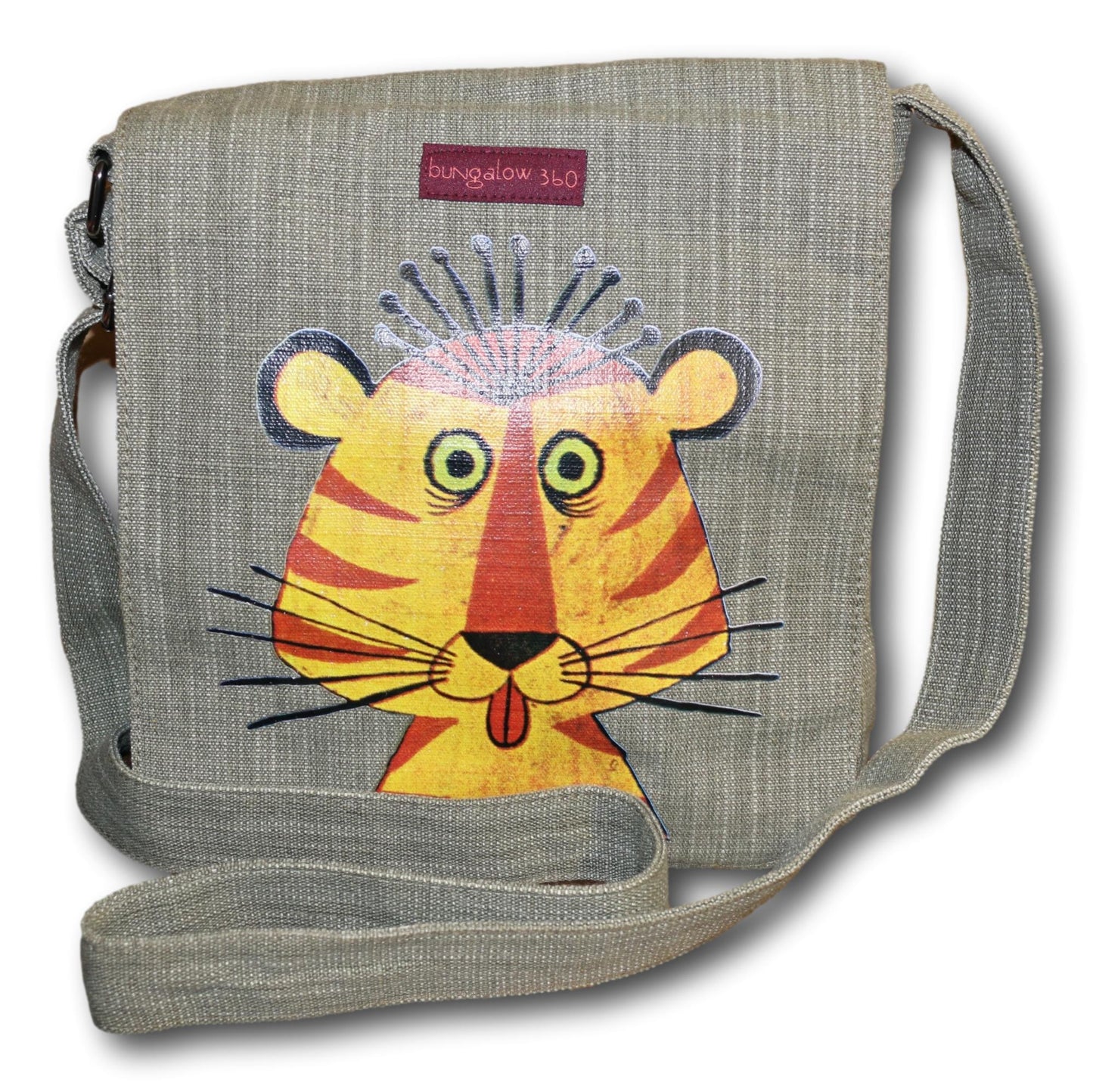 Messenger Bag Rolly Crump Tiger (Dime Store)