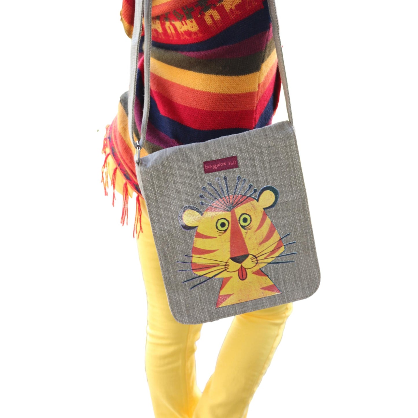 Messenger Bag Rolly Crump Tiger (Dime Store)
